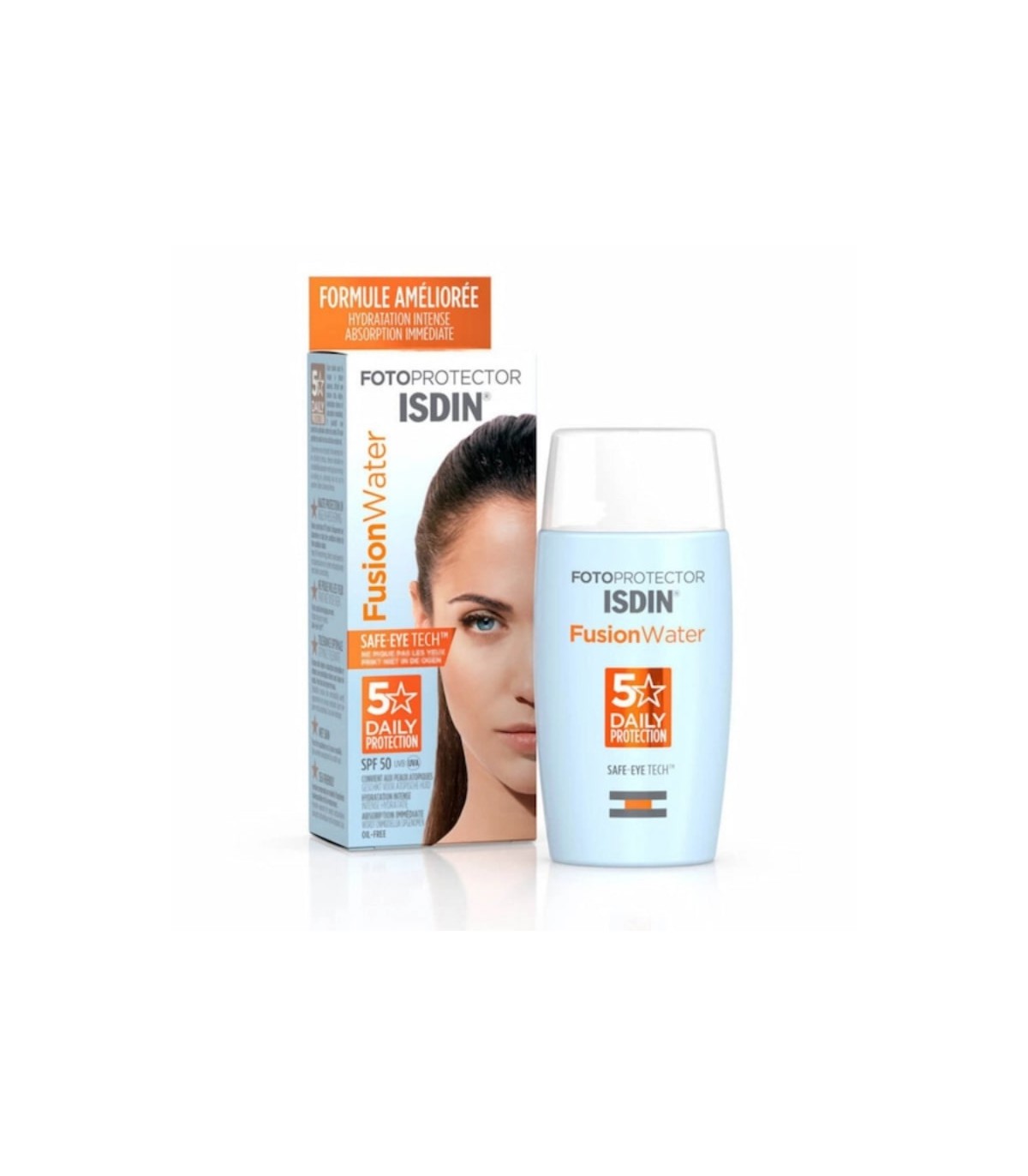isdin-eye.jpg کرم ضد افتاب صورت و دور چشم فیوژن واتر ایزدین SPF50 - Image 1